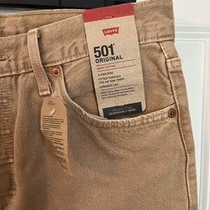Levi's Women's High Rise Brown Jeans